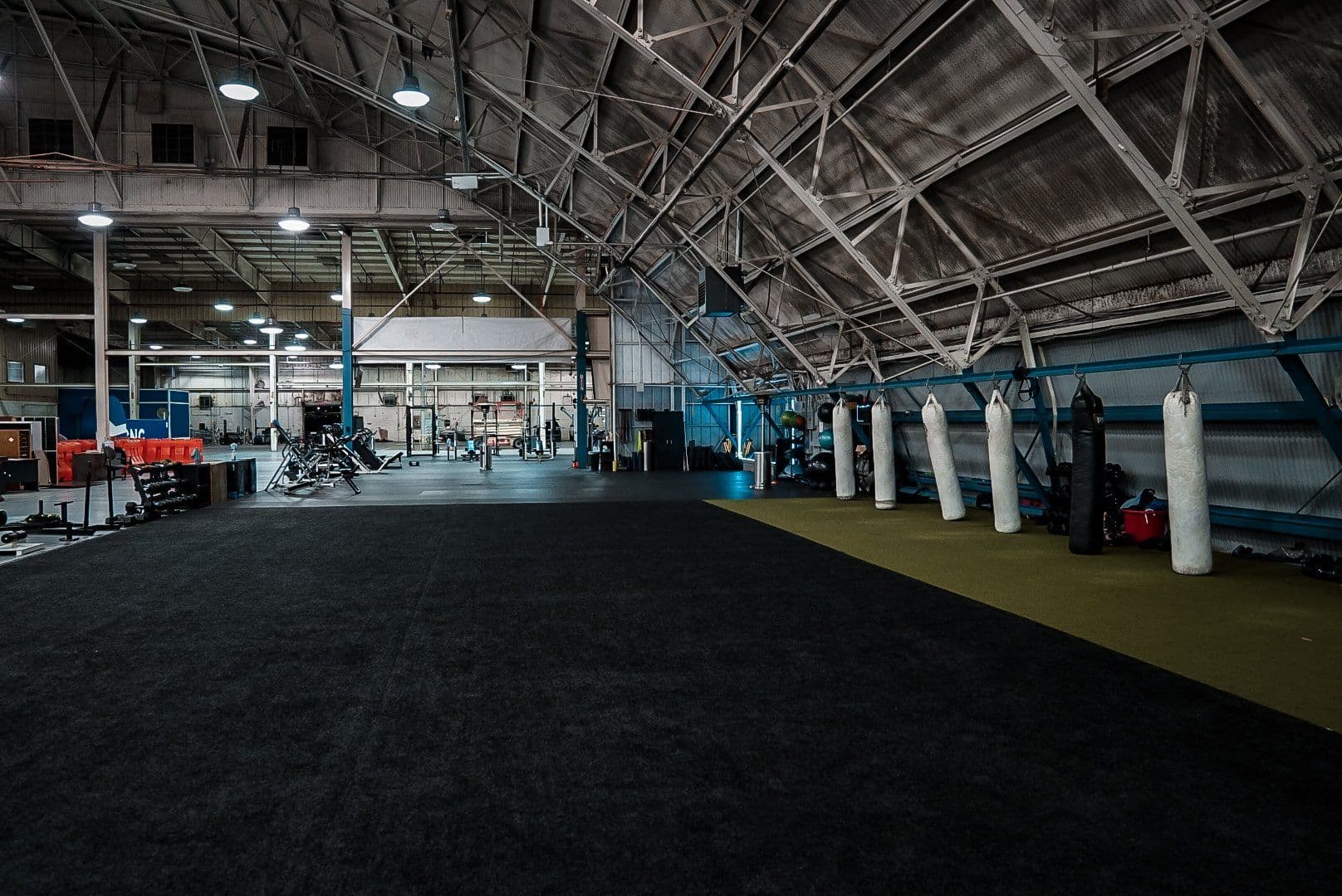 The gym, up close. 6