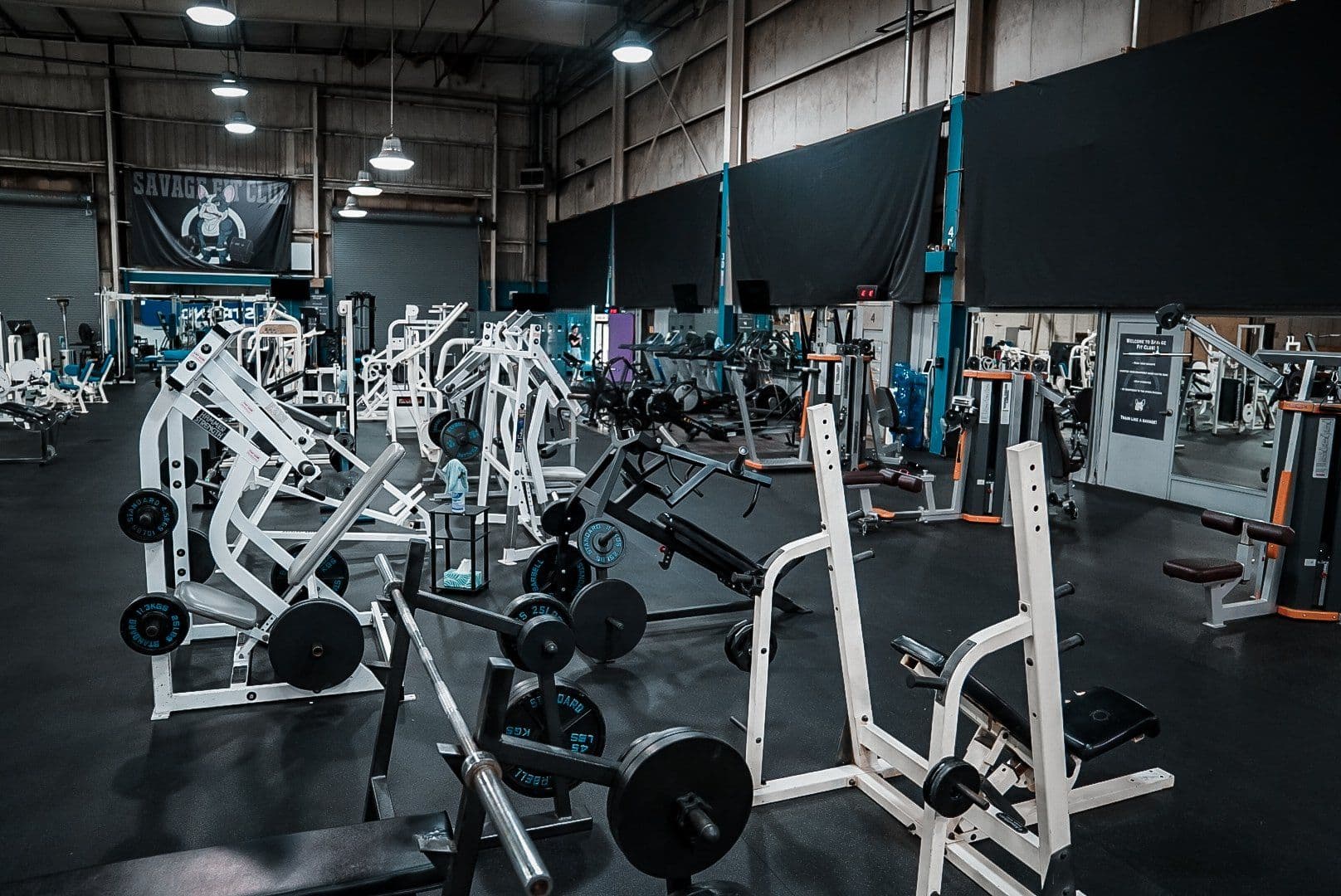 The gym, up close. 10