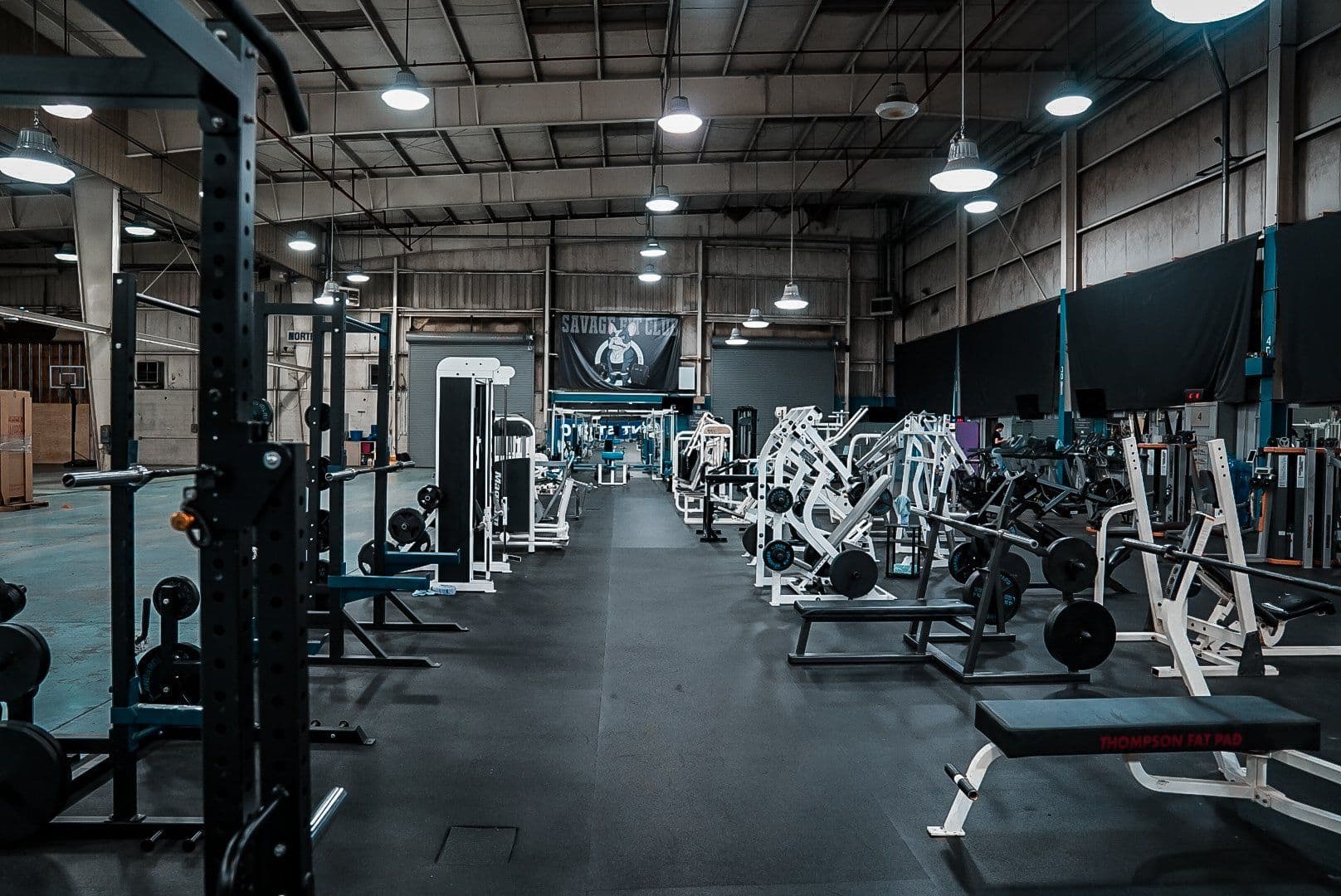 The gym, up close. 15