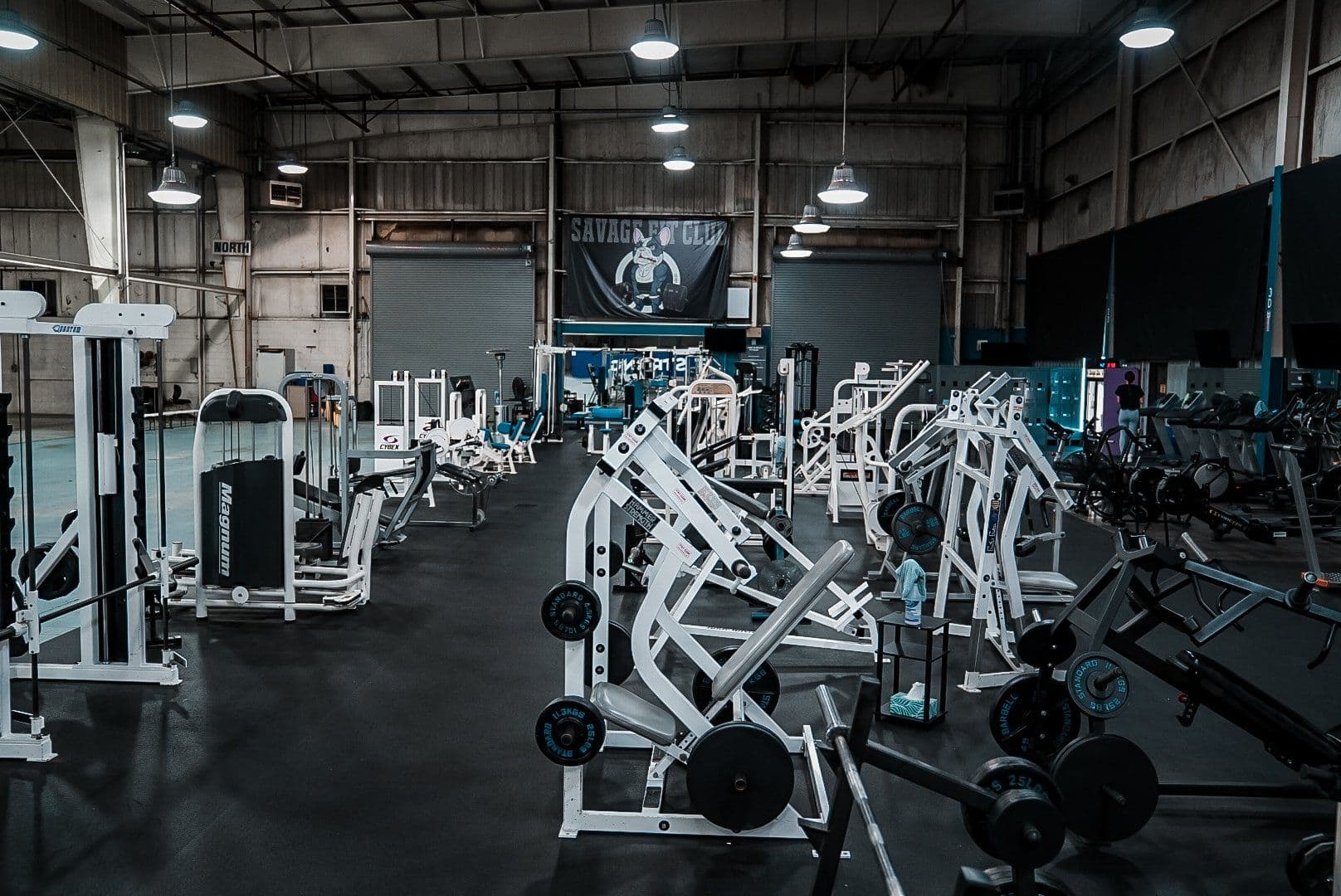 The gym, up close. 18