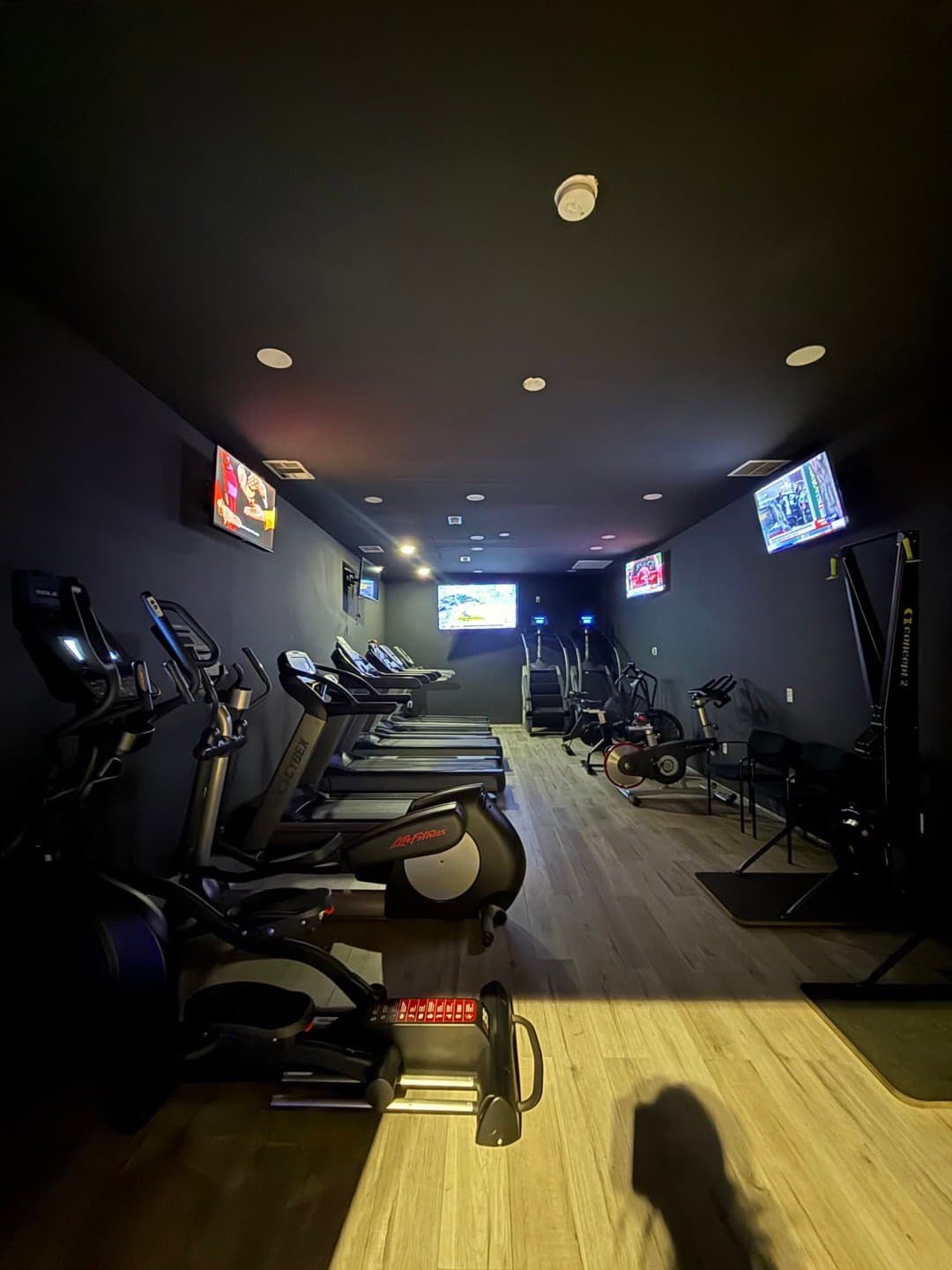 The gym, up close. 1