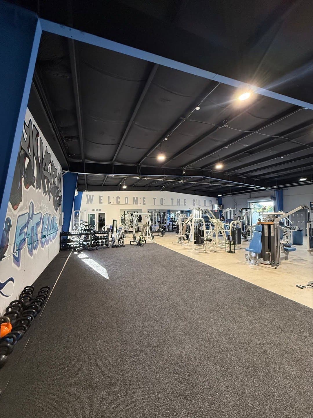 The gym, up close. 3